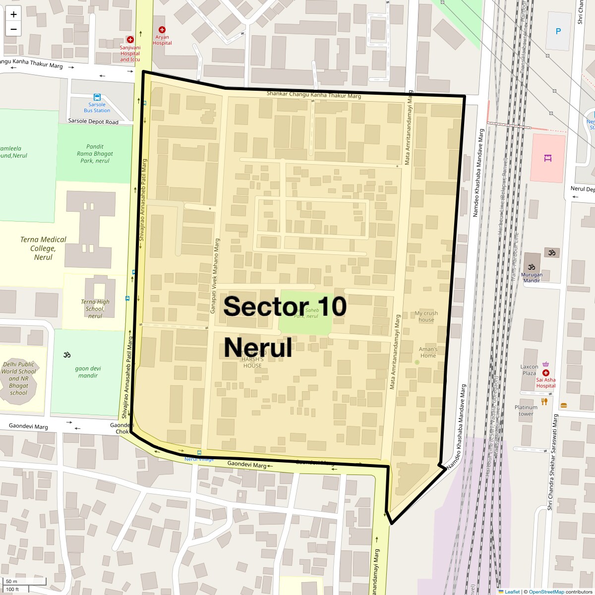 Check Time Travel of Sector 10 Nerul, Navi Mumbai