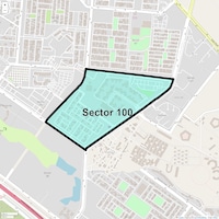Sector 100 Map