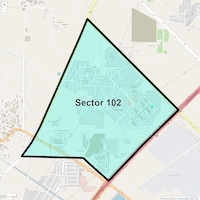 Sector 102 Map