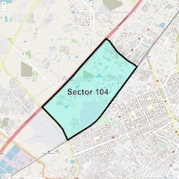 Sector 104 Map