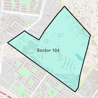 Sector 104 Map