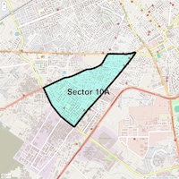 Sector 10A Map