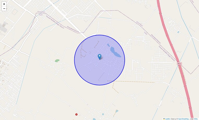 Location Map of Sector 11 Wave City