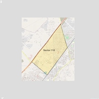 Sector 110 Map