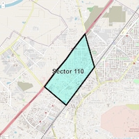 Sector 110 Map