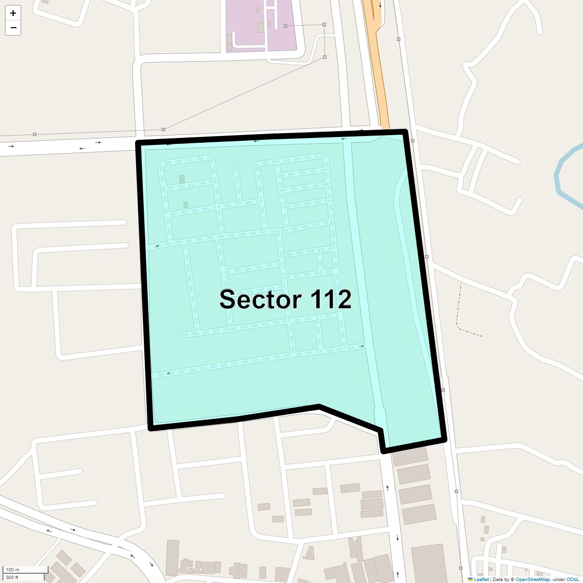 Sector 112 Map