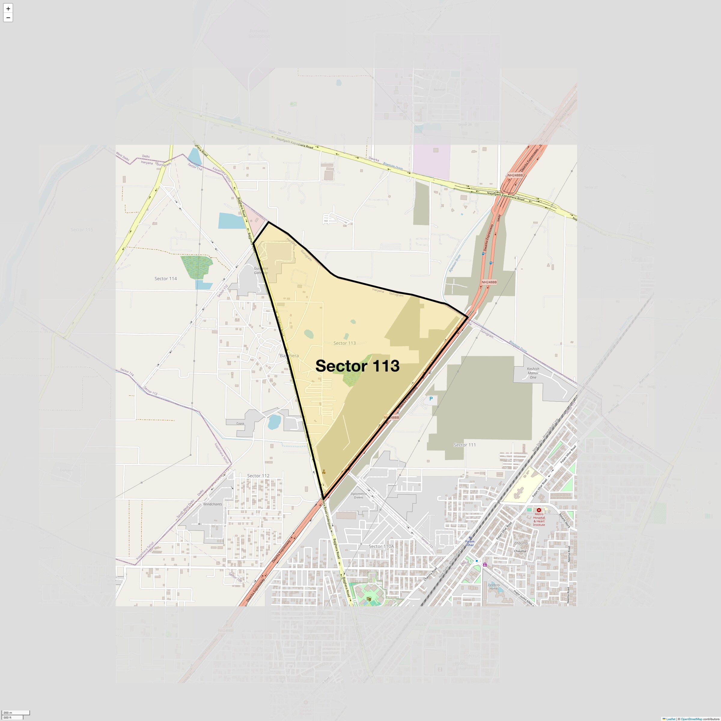 Check Time Travel of Sector 113, Gurgaon