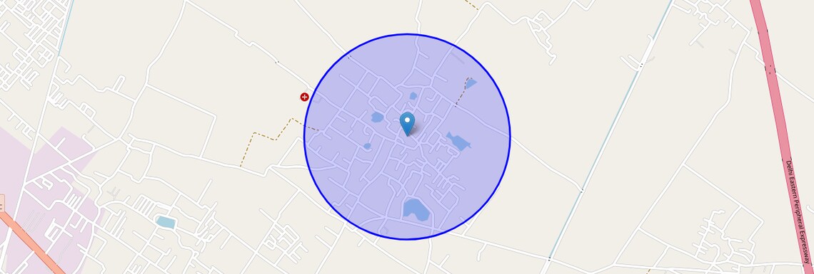 Location Map of Sector 12 Wave City, Ghaziabad