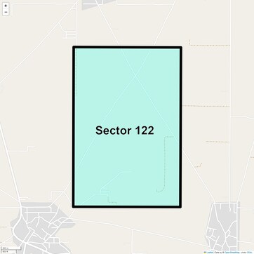 Location Map of Sector 122, Faridabad
