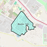 Sector 134 Map