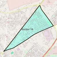 Sector 14 Map