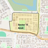 Sector 15 Airoli Map