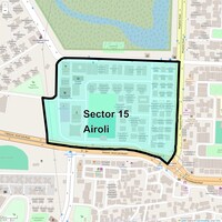 Sector 15 Airoli Map