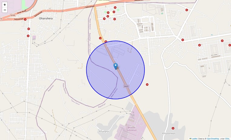 Location Map of Sector 15