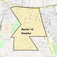 Sector 15 Dwarka Map