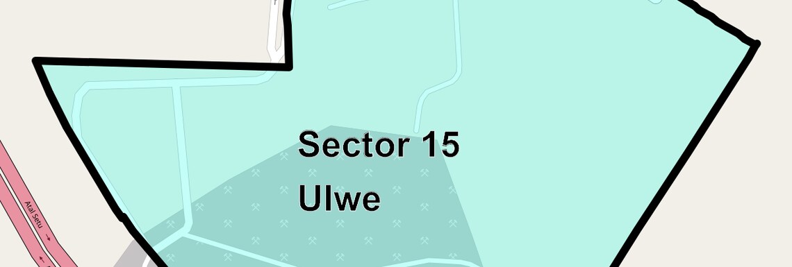 Location Map of Sector 15 Ulwe, Navi Mumbai