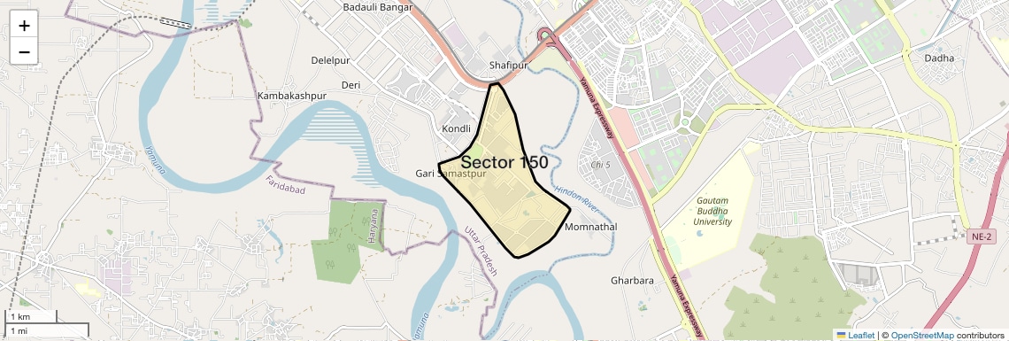 Sector 150 Map