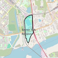 Sector 15A Belapur Map