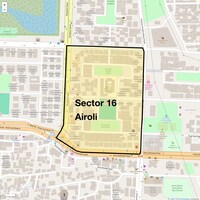 Sector 16 Airoli Map