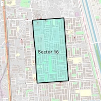 Sector 16 Map