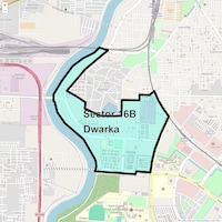 Sector 16B Dwarka Map