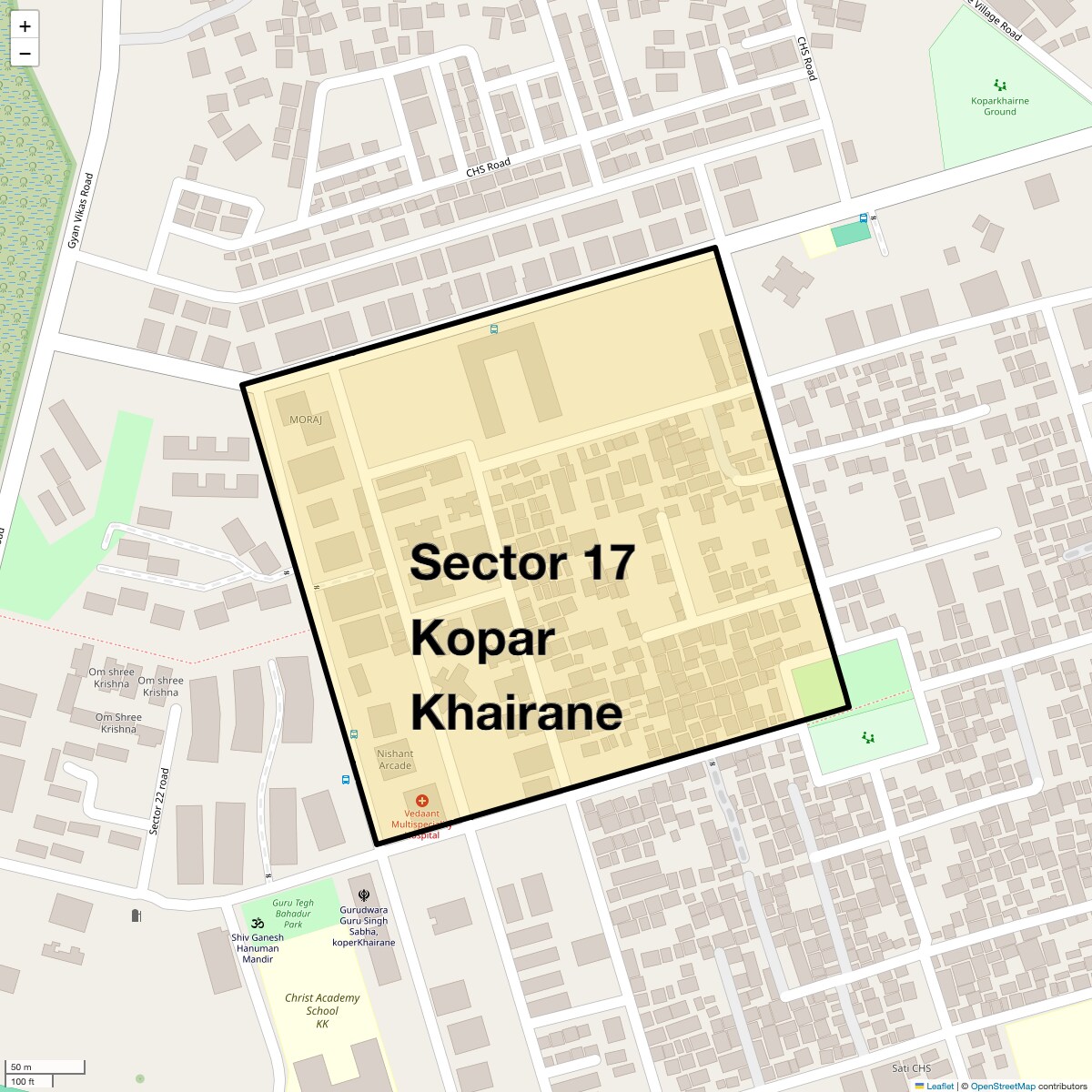 Check Time Travel of Sector 17 Kopar Khairane, Navi Mumbai