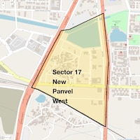 Sector 17 New Panvel West Map