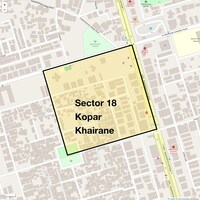 Sector 18 Kopar Khairane Map