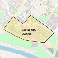 Sector 18a Dwarka Map