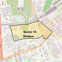 Sector 19 Belapur Map