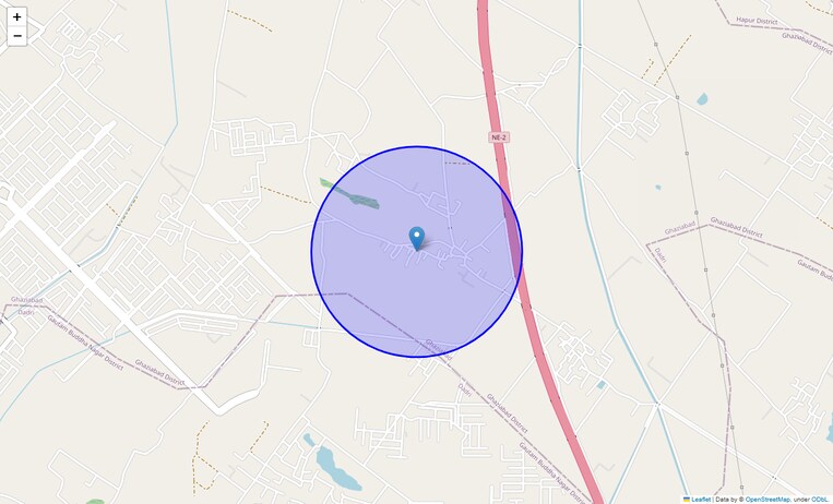 Location Map of Sector 19 Wave City