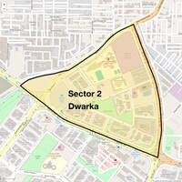 Sector 2 Dwarka Map