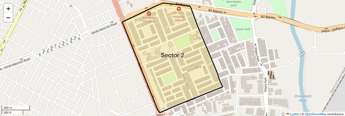 Check Time Travel of Sector 2, Jaipur