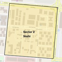 Sector 2 Vashi Map