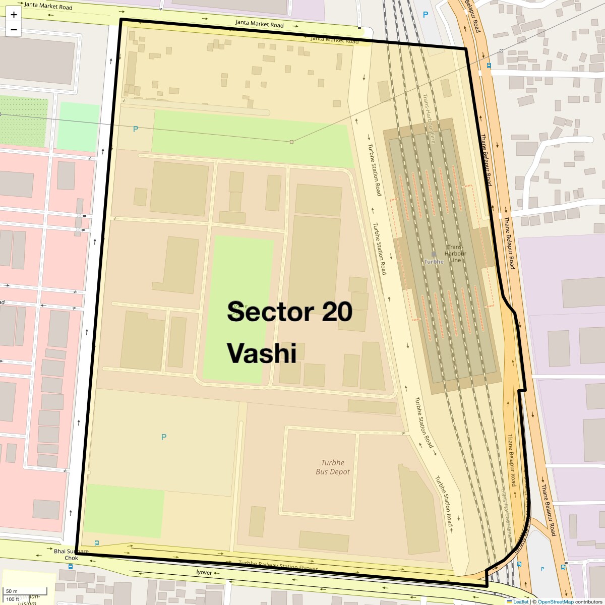 Check Time Travel of Sector 20 Vashi, Navi Mumbai
