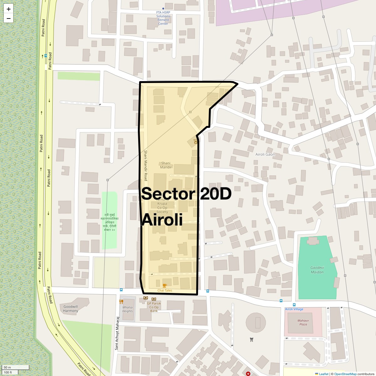 Sector 20d Airoli,Navi Mumbai