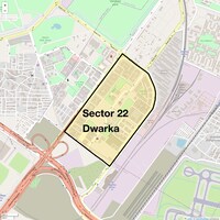 Sector 22 Dwarka Map