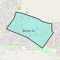 Sector 23 Map