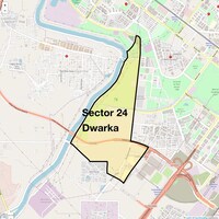 Sector 24 Dwarka Map