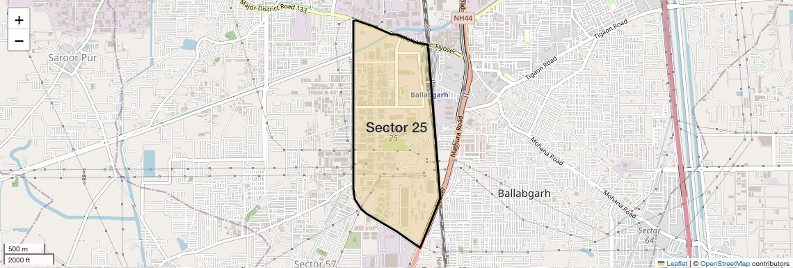 Check Time Travel of Sector 25, Faridabad