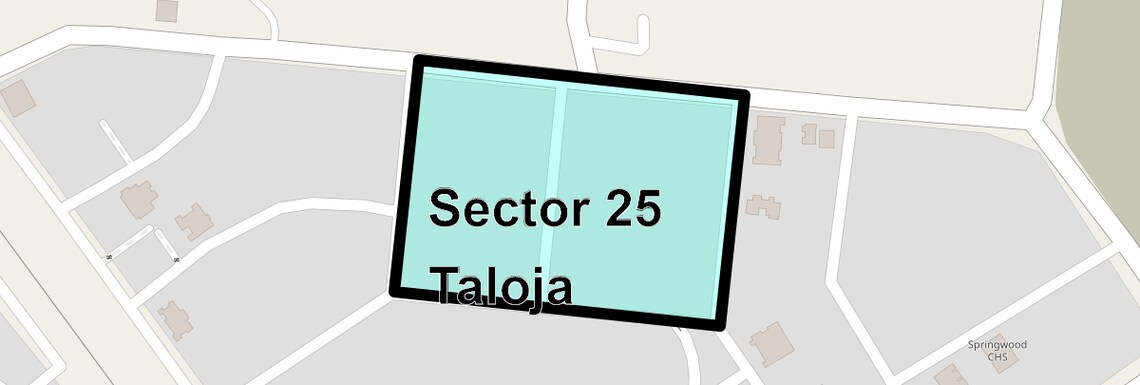 Location Map of Sector 25 Taloja, Navi Mumbai