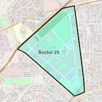 Sector 29 Map