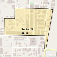 Sector 2A Airoli Map