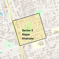Sector 3 Kopar Khairane Map