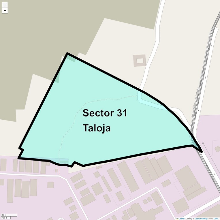 Location Map of Sector 31 Taloja