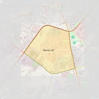Sector 33 Map
