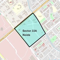 Sector 33a Noida Map