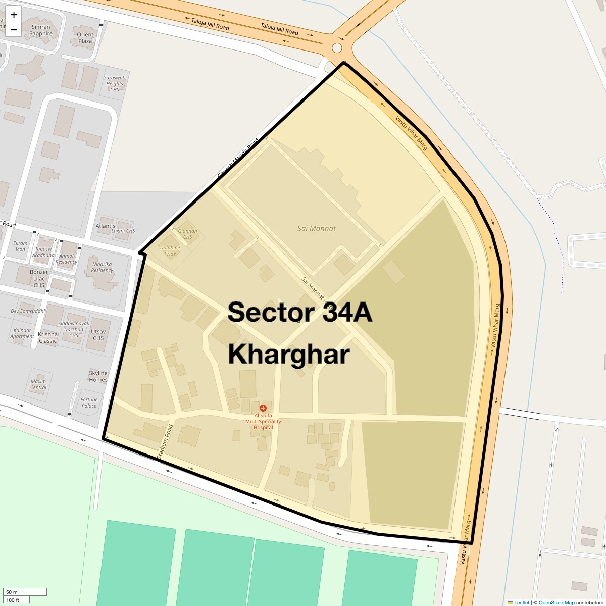 Check Time Travel of Sector 34A Kharghar, Navi Mumbai