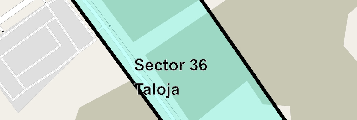 Location Map of Sector 36 Taloja, Navi Mumbai