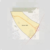 Sector 36A Map